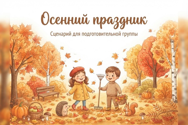 сценарий осеннего праздника в детском саду