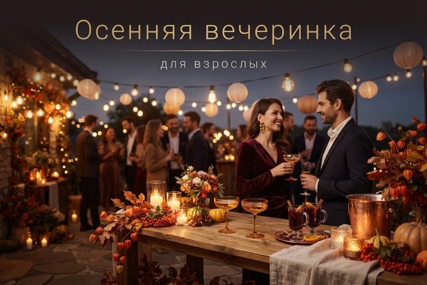 осенний праздник для взрослых