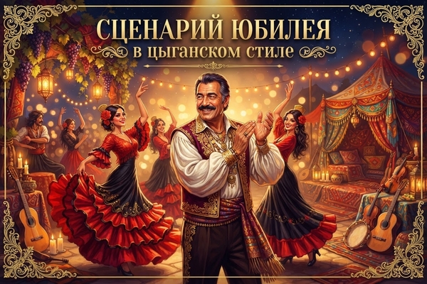 сценарий на юбилей с цыганами