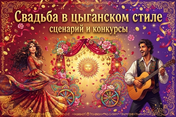 свадьба в цыганском стиле